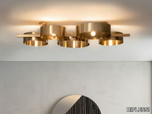 LED LOOP P5 - LED painted metal ceiling lamp _ RIFLESSI