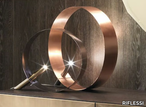 LED LOOP T - LED metal table lamp _ RIFLESSI