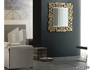 ROMANTICO - Wall-mounted framed mirror _ RIFLESSI