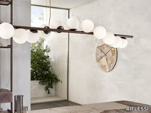 TWIST S11 - Painted metal pendant lamp _ RIFLESSI