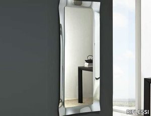VIVA - Framed wall-mounted mirror _ RIFLESSI