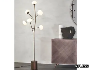 RAMY PT - Painted metal floor lamp _ RIFLESSI