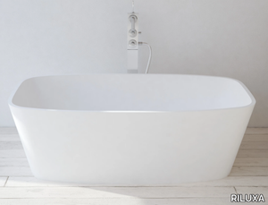 MONACO - Rectangular Solid Surface bathtub _ RILUXA