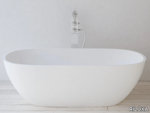 CORSICA - Oval Solid Surface bathtub _ RILUXA