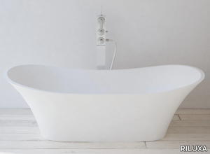 LILLE - Oval Solid Surface bathtub _ RILUXA