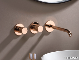 DIAMETRO35 IMPRONTE - Wall-mounted washbasin mixer _ RITMONIO