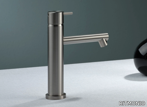 DIAMETRO35 INOX - Countertop stainless steel washbasin mixer _ RITMONIO