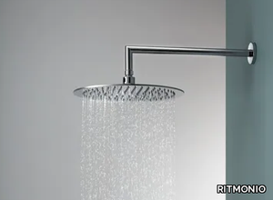 75S012 - 1-spray wall-mounted stainless steel overhead shower _ RITMONIO