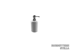 ITALICA D020 - Ceramic Bathroom soap dispenser _ RUBINETTERIE STELLA