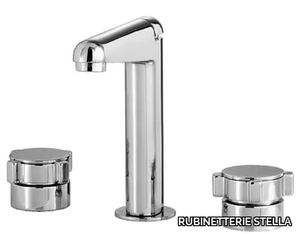 ASTER - 3 hole washbasin tap with adjustable spout _ RUBINETTERIE STELLA