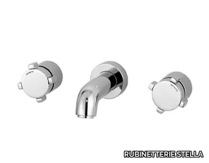 ASTER 3250TR - 3 hole wall-mounted bathtub tap _ RUBINETTERIE STELLA