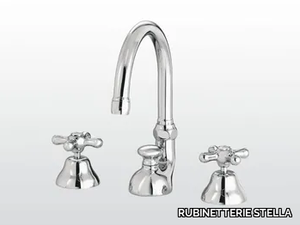 ROMA 3225TC - 3 hole countertop washbasin tap _ RUBINETTERIE STELLA