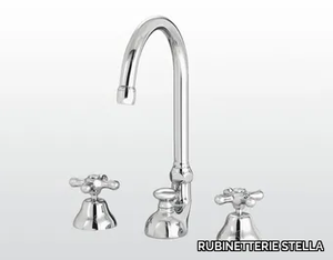 ROMA 3226TC - 3 hole countertop washbasin tap _ RUBINETTERIE STELLA