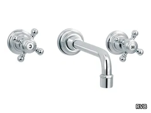 1920-1921 - 3 hole wall-mounted washbasin mixer _ RVB