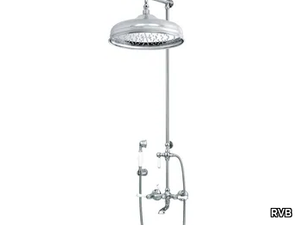 1935 LIMOGES - Wall-mounted brass shower panel with hand shower _ RVB