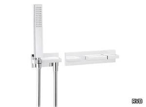 ANDREW - Wall-mounted thermostatic bathtub set with hand shower _ RVB