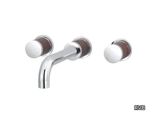 FLAMANT DOCKS - 3 hole wall-mounted washbasin mixer _ RVB