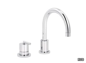 FUN - 2 hole countertop single handle washbasin mixer _ RVB