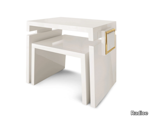 FELIX - Extending rectangular wooden coffee table _ Radice