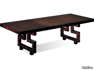 BARCELONA - Rectangular wooden table _ Radice