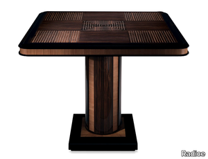 DIAMOND - Square wooden table _ Radice