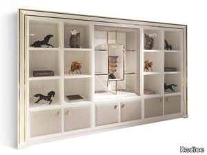 FORTUNY - Open wooden bookcase _ Radice