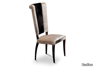 JULIET - Velvet chair high-back _ Radice