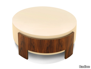 RANDI BIG - Round wooden coffee table _ Radice