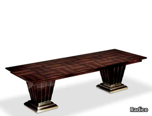 ETERNITY - Rectangular wooden table _ Radice