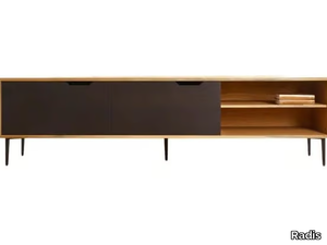 NOBLE - TV cabinet with sliding doors _ Radis