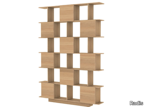 Boxy - Freestanding wall-mounted bookcase _ Radis