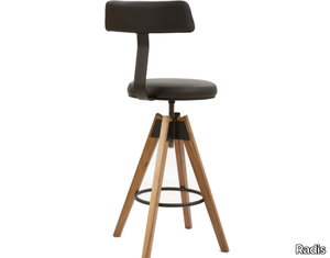 CHRISTO - Walnut barstool _ Radis