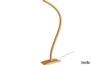 MOODLIFTER - Wooden floor lamp _ Radis