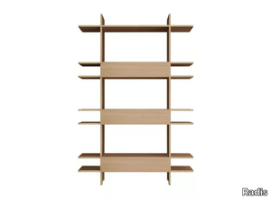 PAGODA - Open bookcase _ Radis