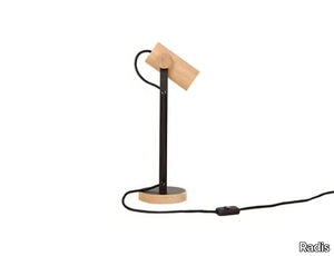 VOLDEMAR - Wooden table lamp _ Radis