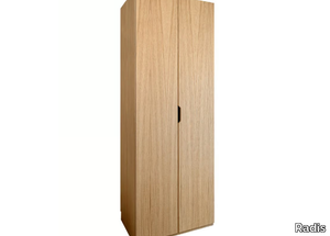 NOBLE 2 DOORS - Contemporary style engineered wood wardrobe _ Radis