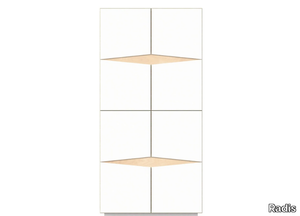 LOXI - Birch highboard with doors _ Radis