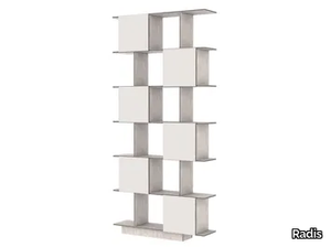 BOXY - Freestanding wall-mounted bookcase _ Radis