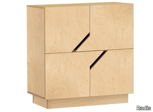 MAZE - Birch highboard with doors _ Radis