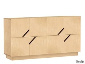 MAZE - Birch sideboard with doors _ Radis