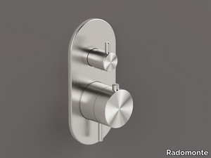 ZRN53 - Single handle thermostatic shower mixer with diverter _ Radomonte