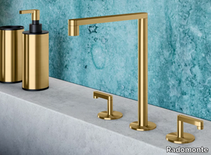 KIRA - KIR25 - Countertop steel washbasin tap _ Radomonte