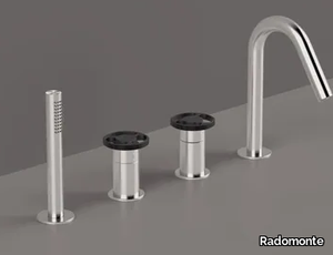 KÀTO - KAN36 - Deck mounted steel bathtub tap _ Radomonte