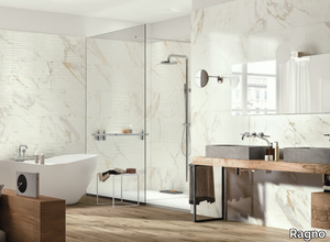 BISTROT - Porcelain stoneware wall tiles with marble effect _ Ragno