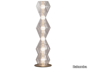 ARGYLE - LED blown glass floor lamp _ Rakumba