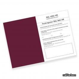 RAL4004BordeauxviolettClaret violet