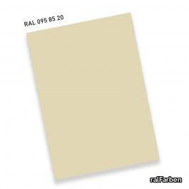 RAL095 85 20TrübhellgelbDull light yellow