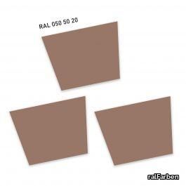 RAL050 50 20MilchkaffeebraunMilk coffee brown