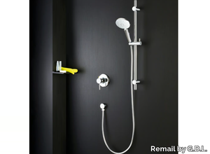 Wall-mounted shower panel - Wall-mounted shower panel _ Remail by G.D.L.