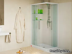 SOLUZIONE BALZETTO - Corner shower cabin _ Remail by G.D.L.